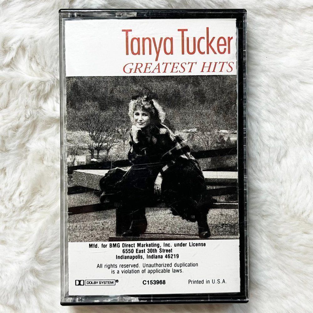 🔮 5/$25 Vintage Tanya Tucker Greatest Hits Cassette